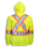 Lime Green 100% Polyester Hoodie Pull-Over Style | Big K