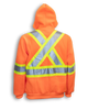 Orange 100% Polyester Hoodie Pull-Over Style | Big K