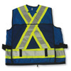 Premium Polyester Supervisor Vest with Mesh Option | Big K (Multiple Colors)