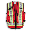 Premium Polyester Supervisor Vest with Mesh Option | Big K (Multiple Colors)