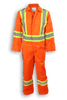 Hi Vis Orange Traffic Safety Coverall