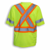 Lime 100% Polyester Traffic Safety T-Shirt
