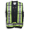 Navy Blue Poly/Cotton Surveyor Safety Vest