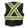 100% Polyester Zipper Safety Vest