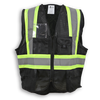 100% Polyester Mesh Safety Vest with Zipper Front