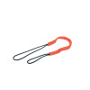 Bungee Style Orange Tool Tether 15 Lb With Rope On Each End 30"-48" (10-Pack)