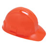 Sentry III® Cap Style Slotted Non-Vented Hard Hat - Front Brim - Hi-Viz Lime