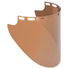 F50 Polycarbonate Face Shield - Gold - Shape R Unbound