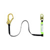 Shock Absorbing Lanyards - Tear Pack 1" Webbing -  Single Leg - Weight Capacity 130 to 310 Lbs - 6' - Adjustable