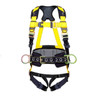 Series 3 Full Body Harnesses - Chest & Leg Pass-Through Buckles, & Waist Pad with Side D-Rings