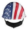 Dom Rachet Hard Hat with Bald Eagle on US Flag Graphic | CSA, Type 1 | Dynamic