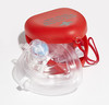 Dynamic First Aid C.P.R. Mask One Way Valve, Oxygen Inlet in Plastic Container