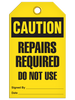 Caution - Repairs Required Do Not Use