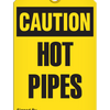 Caution - Hot Pipes