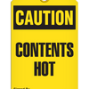 Caution - Contents Hot