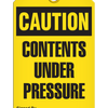 Caution - Contents Under Pressure