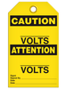 Bilingual Caution Â ______ Volts