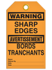 Bilingual Warning Â Sharp Edges