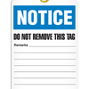 Notice  Temporarily Out Of Use Tag