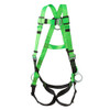 Hi-Vis Full Body Contractors Harness - 3D Class AP - FBH-10000B - PeakWorks - Green