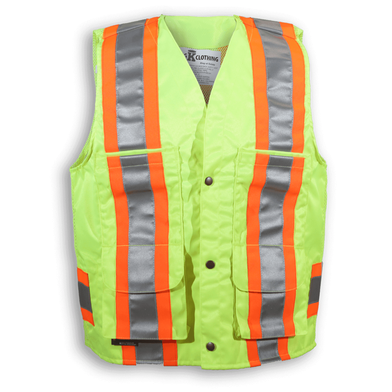 Buy Evion 2254 - 2 Inch, Green and Black Reflective Safety Jacket Online at  Best Prices in India