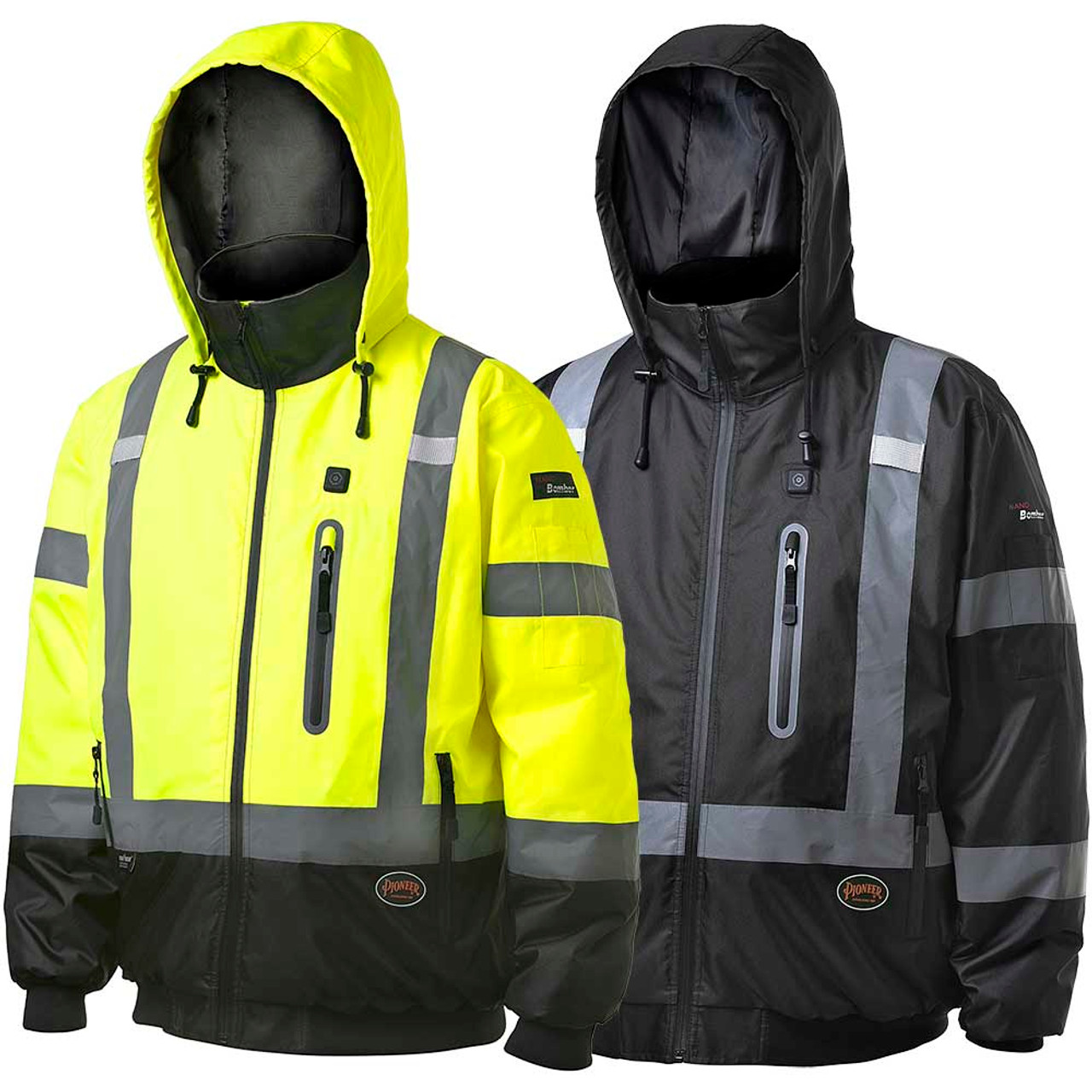 Waterproof Heated Bomber Jacket Safety Supplies America