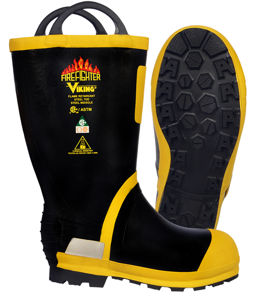 Viking Firefighter® Felt Lined Boots | Ultra flexible