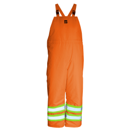 Bib Safety Pants - Fluorescent Orange  | Viking Outwears