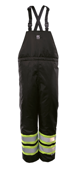 Bib Safety Pants - Black  | Viking Outwears