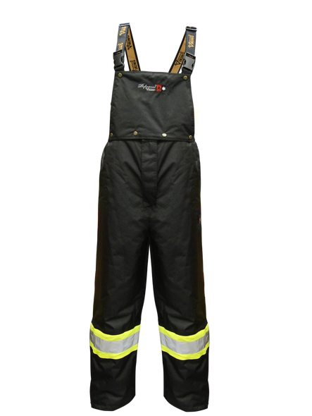 ThermoMAXX® Insulated Safety Pants w/Detachable Bib - Black  | Viking Outwears