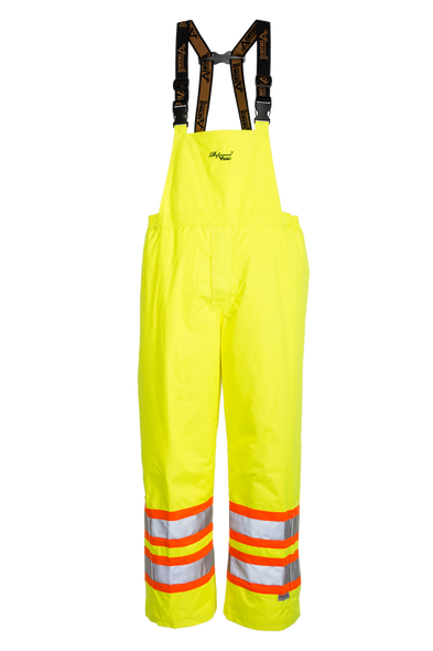 Bib Safety Pants  - Fluorescent Green  | Viking Outwears