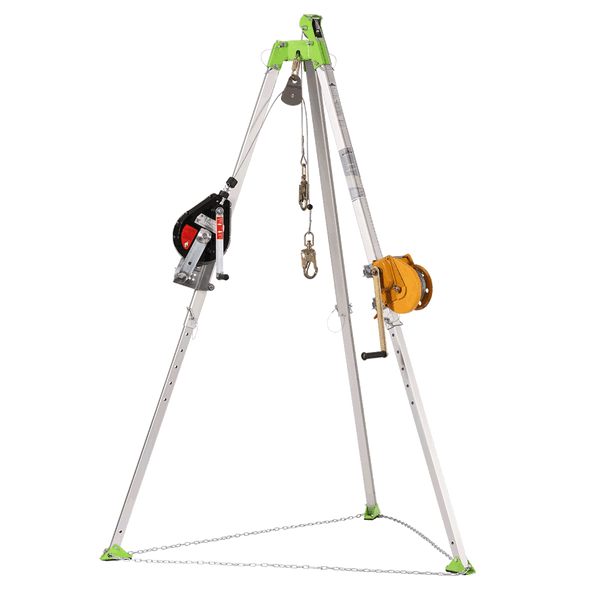 Confined Space Kit: Tripod, 3-Way 60' (18 m) SRL, 65' (20 m) Man Winch and Bag