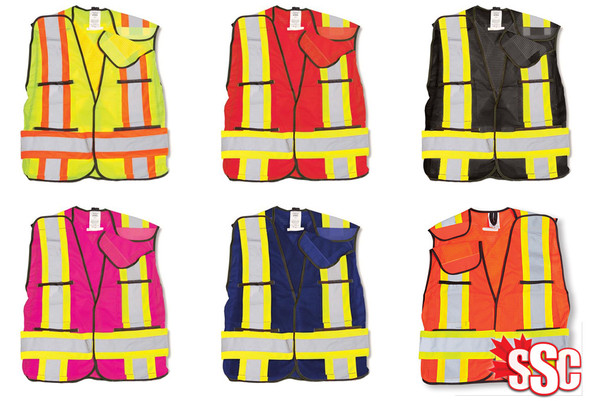 Hi-Vis Mesh Safety Vest - CSA, Class 2 - Big K - BK101