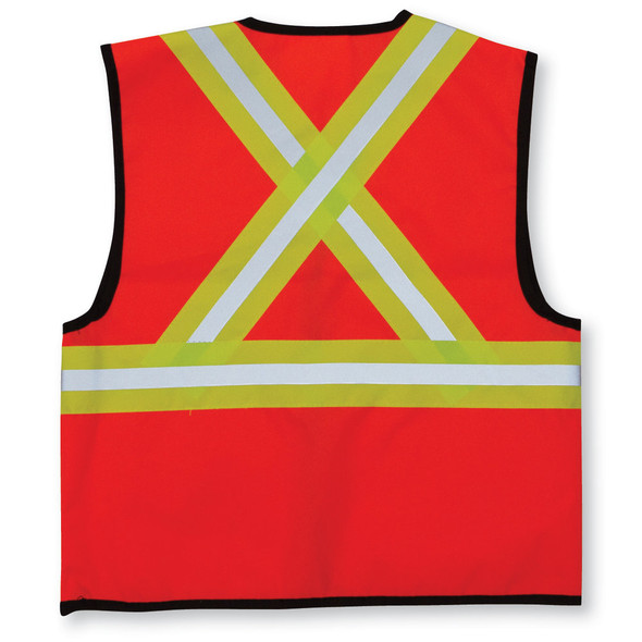 Hi-Vis One-Size-Fits-All Kids Safety Vest - 2 Pkg - Big K - 010KIDS