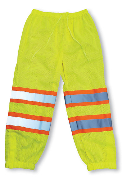 Lime Mesh Polyester Pant