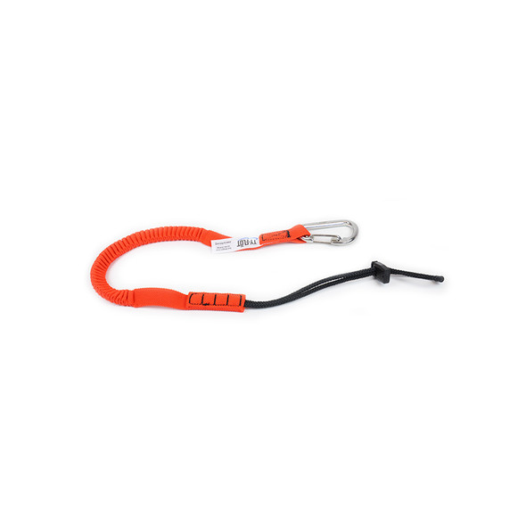 Bungee Style Tool Tether, S/S Screw Gate/Hd Cord (Single)