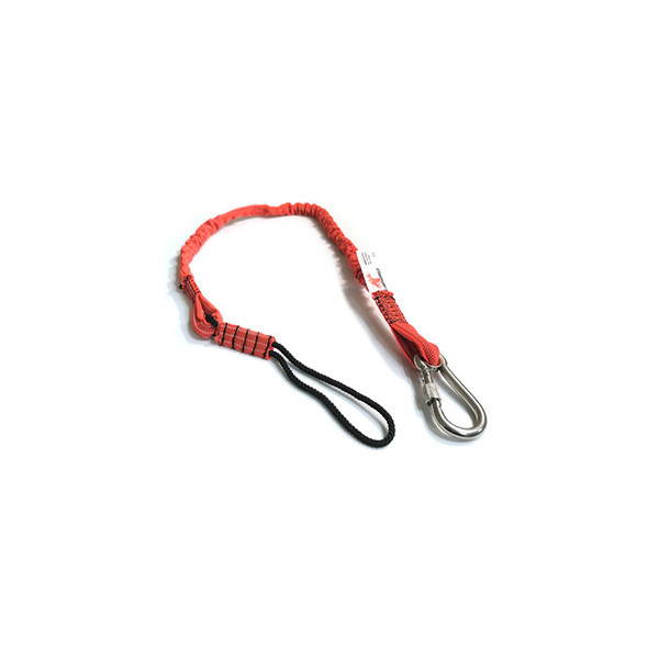 Bungee Style Tool Tether 5Lb, S/S Screw Gate/Hd Cord (10-Pack)