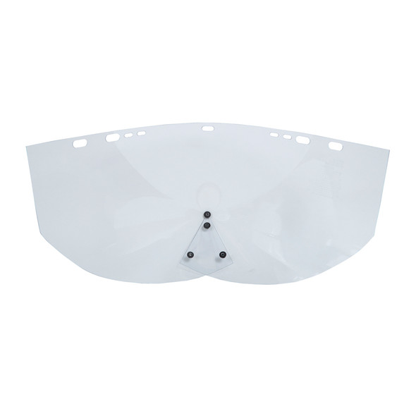 F30 Acetate Face Shield Window - Shape Q - Unbound - Clear