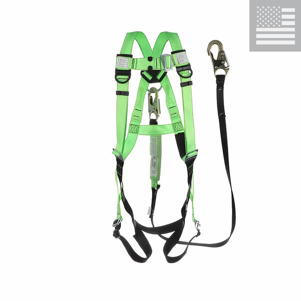 Contractor Kit: Harness, Lanyard