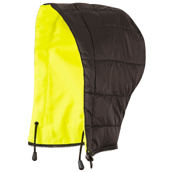 Hi-Viz Reversible Safety Yellow or Black Hood - O/S