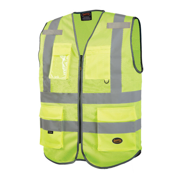 Mesh 9-Pocket Safety Vest