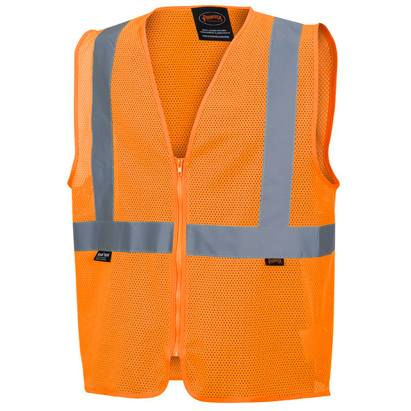 Mesh Safety Vest No Pockets