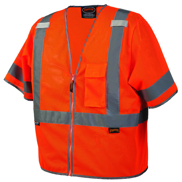 Mesh Short Sleeve Safety Vest