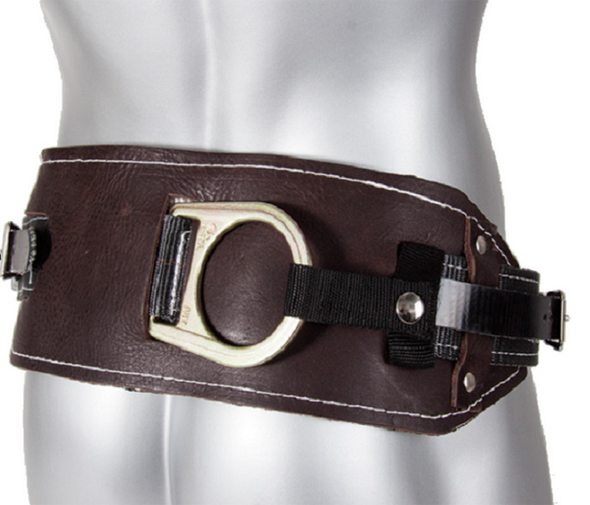 Polyester Body Belt with 1 Long Removable & 1 Short Fixed Lampstrap and Back Pad