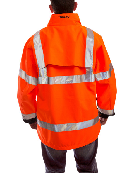 Icon Jacket - Fluorescent Orange-Red