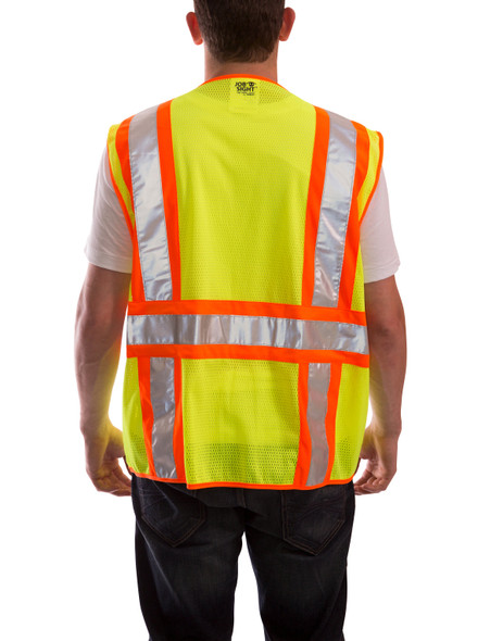 Job Sight Class 2 Two-Tone Surveyor Vest