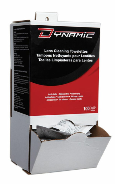 Dynamic Lens Cleaning Towelettes