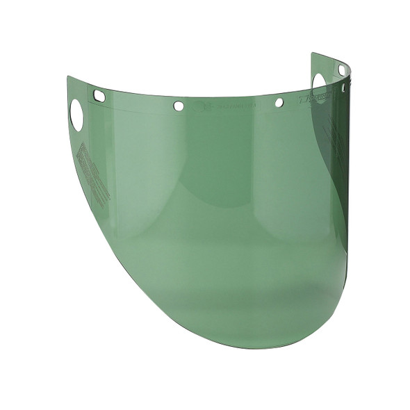 Dynamic Molded Windows Face Shield Green - 9 ½ X 20