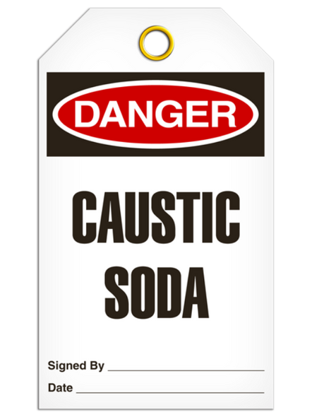 Danger - Caustic Soda