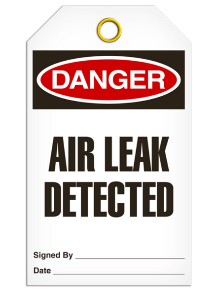 Danger - Air Leak Detected